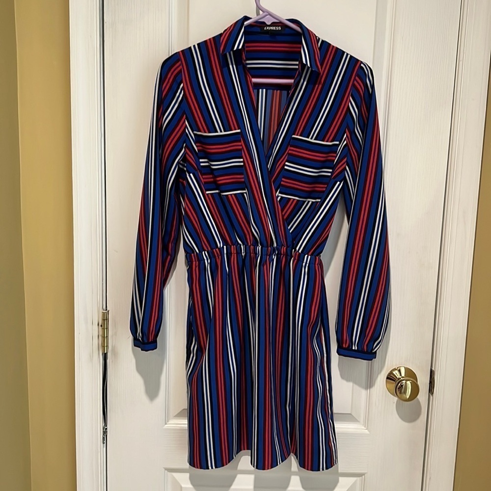 Express long sleeve dress